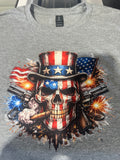 Patriotic skull￼